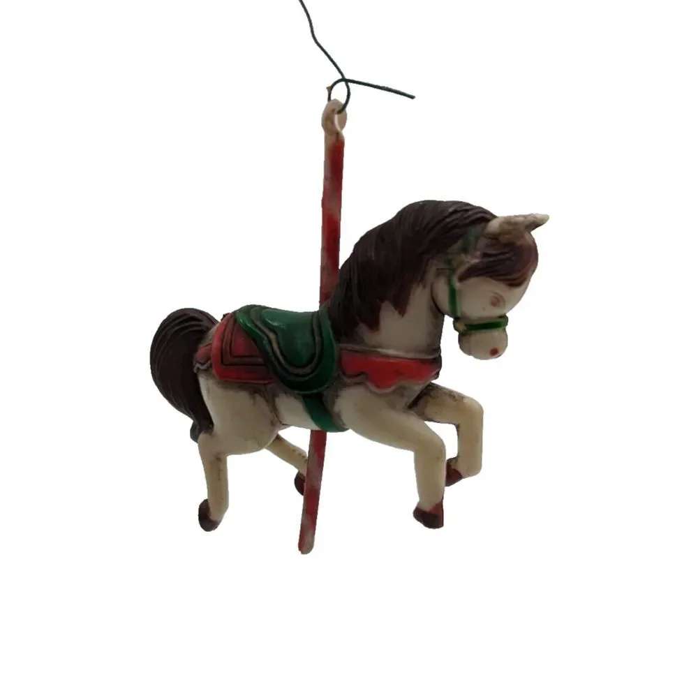 Vintage Horse Carousel‎ Ornament